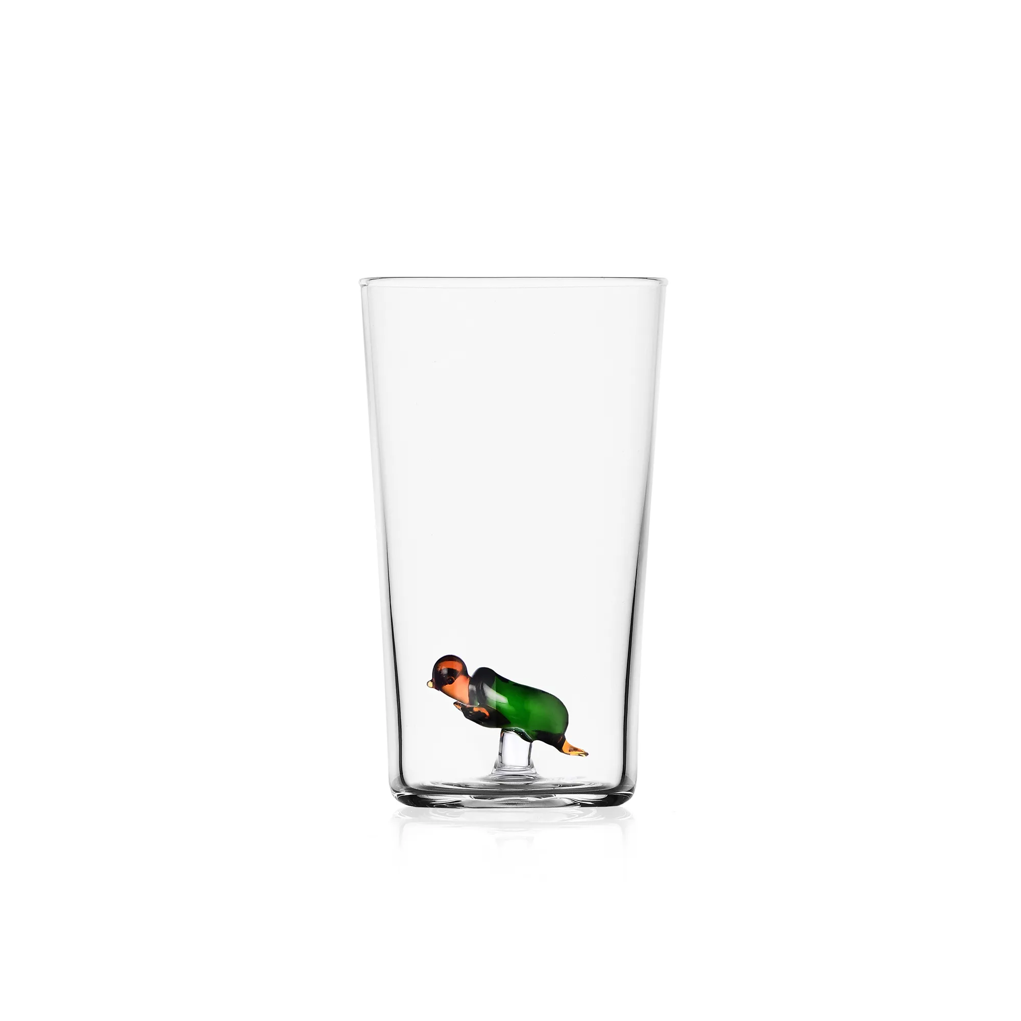 Bicchiere Longdrink Ichendorf Collezione Animal Farm Tartaruga Verde